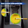 thumbnail image 6 of 5PCS Car Glow in the Dark Butt Bucket Ashtray, Portable Self-Extinguishing Smokeless Auto Cup Ash Holder with Lid, Mini Smellproof Cigarette Trash Accessories for Home Truck Office, 6 of 7
