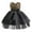 Black, variant on Godom Little Girls Dress Sleeveless Summer Dress Bowknot Strap Sundress Long Dress