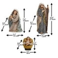 thumbnail image 6 of Zayton Nativity Set Christmas Indoor 12 inch 12-Piece Statue Figurines, 6 of 6