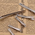 thumbnail image 3 of Jiaroswwei 50Pcs Mini Metal Prong Clips Hair Bows Hair Accessories Beauty Tool, 3 of 7