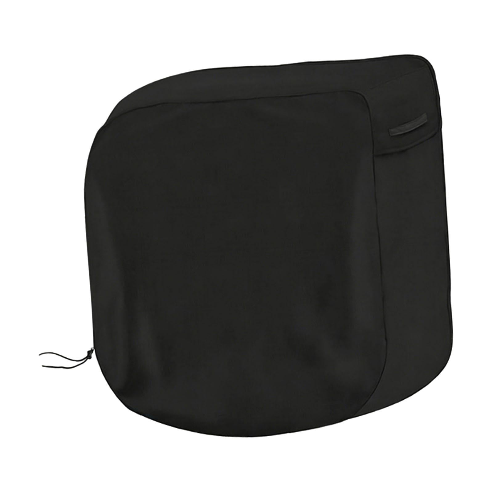 Aymzbd Garden Hose Reel Cover Protect Waterproof Protector for Lawn Yard Outdoor black