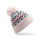 thumbnail image 1 of Beechfield - Gorro de punto con pompón unisex para adulto (Rosa), 1 of 2