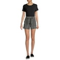 thumbnail image 4 of Time and Tru Women's Belted Utility Shorts, 4 of 5