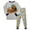 a74-Grey, variant on KPOPLK Baby Boy Sweatsuits Sportswear Toddler Kids Solid Color Outfit Sweatshirt Tops & Pants Clothes Size 6-7 Years,Red