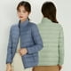 thumbnail image 4 of Abrigo de plumón para mujer, chaqueta ligera con cuello levantado, talla grande, ligera, a la moda, plumón de pato blanco, chaqueta para mujer, 4 of 5