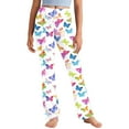 thumbnail image 2 of Jinhomg Girls Flare Leggings Elastic High Waist Yoga Pants Casual Stretch Dance Bell Bottoms Kids Clothes Multicolor (2-13 Years), 2 of 6