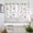 Red Grey, variant on Christmas Snowflakes Kitchen Curtains Window Panels, Red Yellow Gray Winter Snowy Insulated Window Treatment Curtain, Grommet Curtains for Bedroom/Living Room/Bathroom, 2 Piece 52"Wx84"L