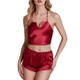 thumbnail image 1 of Conjunto de pijamas para mujer, sin mangas, con tiras y espalda abierta, Top corto, pantalones Abanopi Camisón, 1 of 7