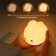 thumbnail image 2 of Luz de noche para bebé de silicona con forma de conejo, luz LED táctil, regulable, lámpara de noche con temporizador, regalo para niños, 2 of 4