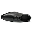 thumbnail image 3 of Santimon Black Dress Shoes for Men Modern Lace up Oxford Shoes Business Formal Shoes for Wedding Formal Occasions US 6.5, 3 of 8