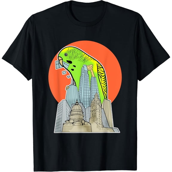 Funny Budgie Pet Bird Parakeet Budgerigar Graphic T-Shirt