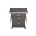 thumbnail image 6 of Glory Furniture Livorno G02702-CH Chest   Gunmetal Gray and Mirror, 6 of 10