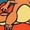 ORANGE, variant on Pokémon - Charizard Flash Fire - Men's Short Sleeve Graphic T-Shirt