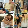 thumbnail image 6 of JIUFENTIAN Copper Knee Brace with Straps Compression Knee Support Sleeves for Women Men Arthritis Knee Pain Relief,Working, Running, Weightlifting, 6 of 6