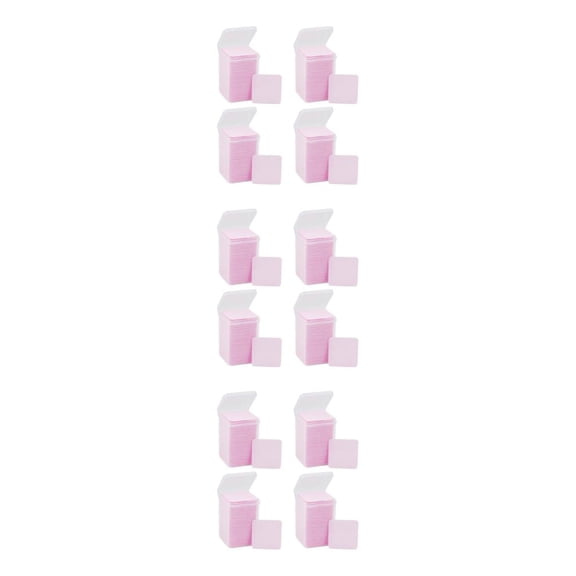 Toallitas limpiadoras de uñas Soidarity 4 juegos suaves y absorbentes para manicura