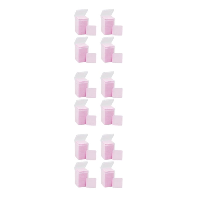 Seitruly Juego de 4 toallitas para uñas sin pelusa, prácticas y eficientes, para una experiencia de manicura impecable, amplia gama rosa Type1 NO1