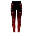 thumbnail image 3 of NIEWTR Women's Christmas Holiday Leggings Womens Ladies Digital 3D Printing Merry Christmas Leggings Pants(,M), 3 of 5