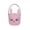A-Pink, variant on Twfbrm Easter Bunny Basket, Woven Cotton Rope Storage Basket with Rabbit Ears and Handle for Easter Eggs Hunting, Rustic Style Reusable Empty Decorative Bucket Cute Rabbit Tote Bags for Party Favor