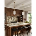 thumbnail image 2 of Alisse Collection One-Light Brushed Gold New Traditional Pendant Light, 2 of 13