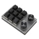 thumbnail image 4 of Mini teclado, diseño de perilla de teclado mini, teclado para juegos, mini teclado para juegos, rendimiento de alta gama, 4 of 9