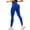 Blue, variant on Womens 2026 3D Compression Leggings High Waist Cellulite Leggings Slimming Tummy Control Workout Yoga Pants White L