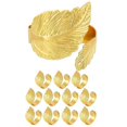 thumbnail image 1 of 12pcs Napkin Rings,Leaf Napkin Rings,Fall Napkin Rings,Boho Napkin Rings for Christmas,Wedding,Table Decor, 1 of 5