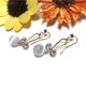 thumbnail image 3 of Pendientes colgantes de perlas simuladas blancas Sunnimix para boda 4 x 1.5 cm, 3 of 5