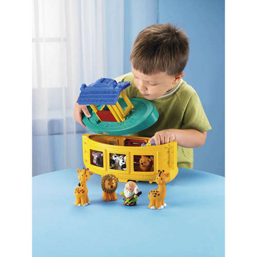 Fisher-Price Little People Noah's Ark Playset With 13 Figures - Toddler Toy For Ages 1+ Years