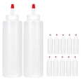 thumbnail image 4 of 12PC Squeeze Squirt Condiment Botellas para Salsas - 16 Onzas - Contenedores Perfectos para Salsa de Tomate, Barbacoa, Salsas, Jarabe, 4 of 5