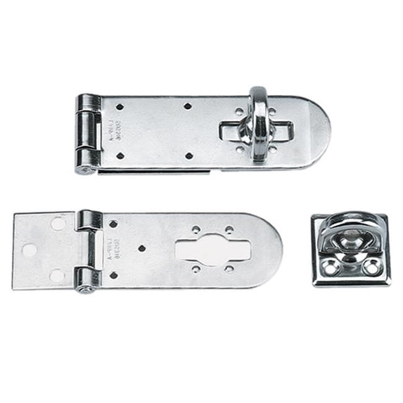 Sugatsune SUHP635S 1.5 watt Hasp Screw-On, Poly Stainless Steel - 3.5 in.