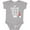 AC-Heather Grey, variant on Inktastic Gnome Me Love Me Girls Baby Bodysuit