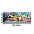 thumbnail image 3 of 4 Haz Una Declaración Festiva Esta Navidad Con Nuestra Pancarta Para Garaje. ¡Perfecta Para Celebrar Las Fiestas! (188,97 X 82,67 Pulgadas), 3 of 6