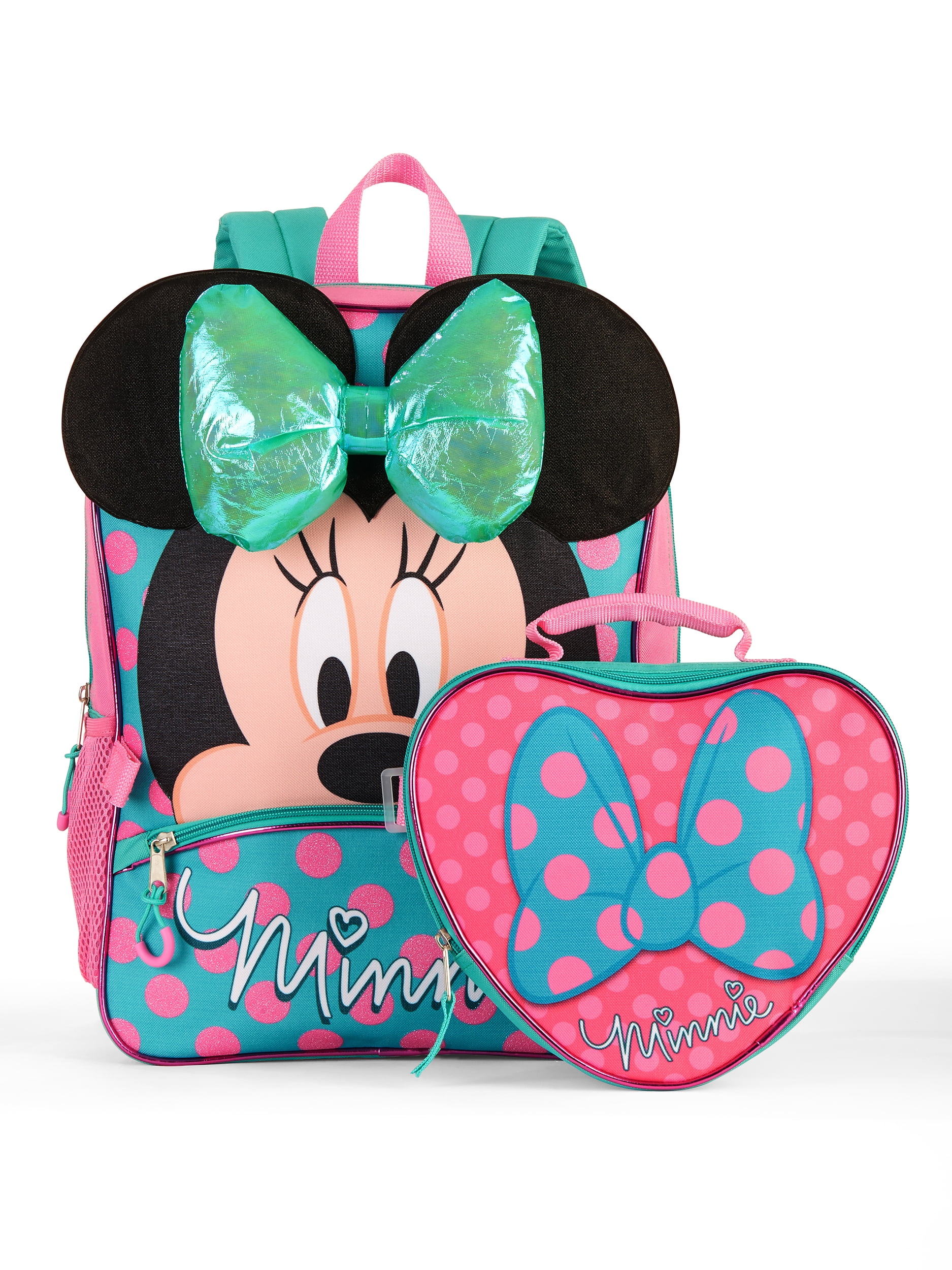 Minnie Mouse - Minnie Mouse Backpack With Lunch Bag - www.lvbagssale.com - www.lvbagssale.com
