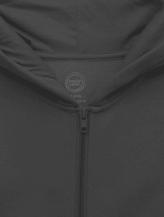 Wonder Nation Kids Unisex Fleece Full Zip Hoodie, Sizes 4-18 & Husky