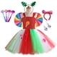 thumbnail image 2 of Vestido de tutú de caramelo de piruleta para niña, vestido de tul para fiesta de cumpleaños de niña arcoíris, disfraz de carnaval y Navidad para niños, vestido de princesa, vestido de 2-3 años Gao Jinjia LED, 2 of 2