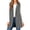 Dark Gray, variant on Vest for Women Fall Fashion Women's Hooded In Mid-Length Cut with Front Button Closure Birthday Gift for Women for Outdoor Activities and Hiking Green M