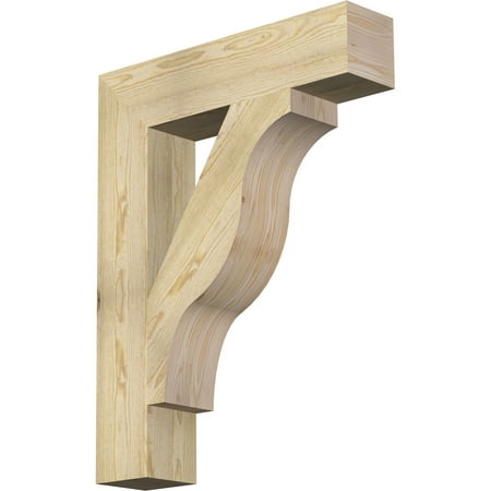 

6 W x 28 D x 36 H Funston Block Rough Sawn Bracket Douglas Fir