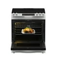 thumbnail image 4 of GE 30" Electric Slide-In Front Control True Convection Range with Storage Drawer Stainless Steel - JCS840SMSS, 4 of 7