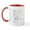 White/Red Inside, variant on CafePress - Elephant Totem Mug - 11 oz Ceramic Mug - Novelty Coffee Tea Cup