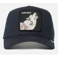 thumbnail image 2 of Goorin Brothers Mens Baseball Trucker Cap Hat Snapback The Lone Wolf - Navy, 2 of 7