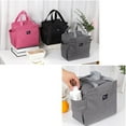 thumbnail image 4 of Insulated Lunch Bag Waterproof Wide Open Tote Bag Reusable Lunch Box for Office School Outdoor, 4 of 8