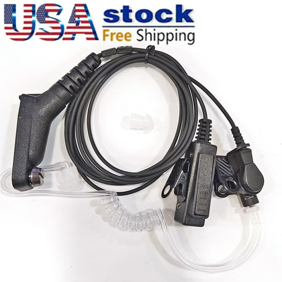 Headset Earpiece with  Mic PTT Compatible with  APX4000 APX6000 APX7000 APX8000 XPR6550 XPR6580 XPR6350 XPR7350 XPR7550 XPR7350e XPR7550e XPR6580 XPR7580 DP3601 DP4401    radio