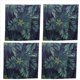 thumbnail image 1 of 4X Cortina de Ducha Verde Hojas de Impresión de Planta Natural Moderno Poliéster BañO Cortinas Impermeables, 1 of 8