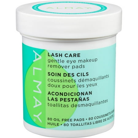 Almay Lash Care Gentle Eye Makeup Remover Pads, 80 Ct