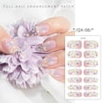 thumbnail image 7 of Waterproof 2024 New 14 Strips Glittering Gradient Colors Gel Full Nail Wraps Semi Cured Gel Nail Stickers French Oil Film Nail Sticker Gel Nail Polish Strips QX-12, 7 of 7