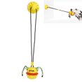 thumbnail image 4 of Chew Toy, TPR Material Large Ball Design Odorless Multifunction Teeth Grinding Pet Teeth Cleaning Toy With Suction Cup A Smoothly Floor Sticker For Pet Dog Bright Yellow, 4 of 8