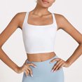 thumbnail image 4 of Ropa interior deportiva Cross Beautiful Back para mujer, chaleco a prueba de golpes para correr, fitness, con almohadilla para el pecho, sujetador de yoga, 4 of 6