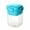 Blue, variant on Dvruxg Overnight Oats Containers with Lids, plastic Jars for Large Airtight Jars for Milk, Cereal, Fruit，glass Jars for Overnight Oats with Lids, lid and Spoon, Plastic Overnight Oats Containers