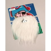OTC Disguise Santa Claus, Wizard, Biker Fake Beard and Mustache Costume, White