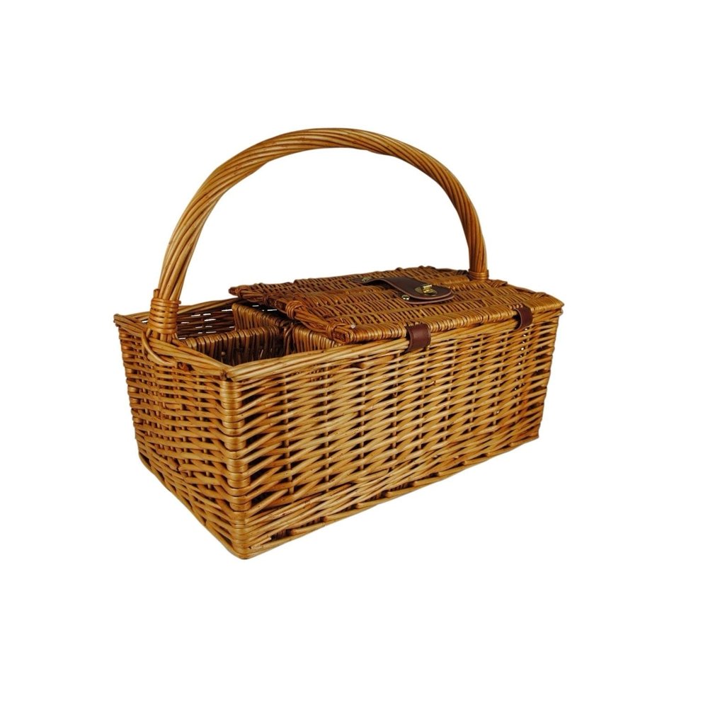Wald Imports Willow 17inch Picnic Basket